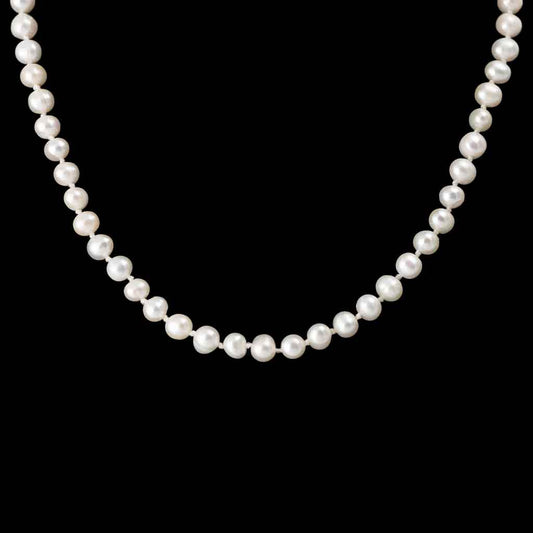 Freshwater Pearls, Muschel Perlen Kette, 6mm breite