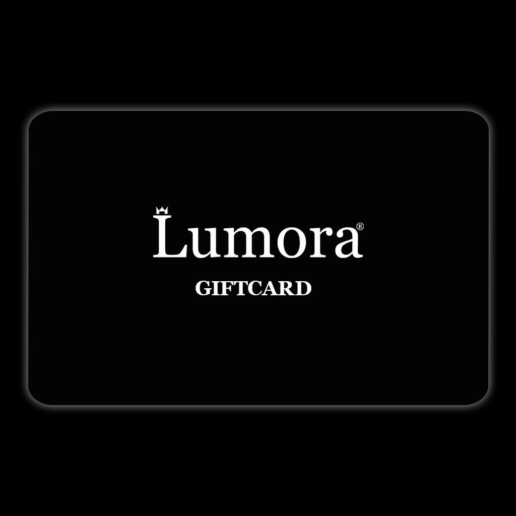 Giftcard, Gutschein für den Onlineshop der Brand Lumora®