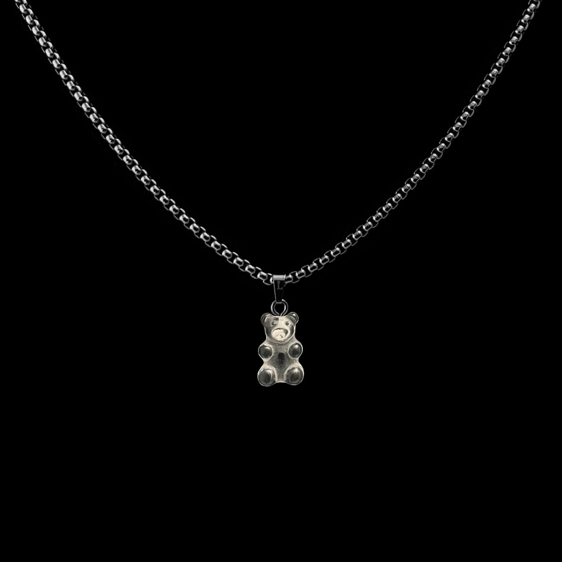 Basic Chain mit Clear Bear Pendant