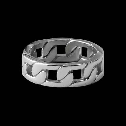 Cuban Link Ring, Herrenring