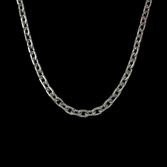 Oval Shape Chain, 6,5mm breite 