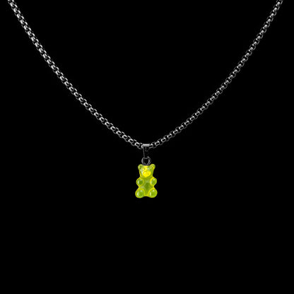 Basic Chain mit light Yellow Bear Pendant